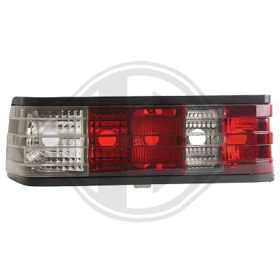 -STOPURI CLARE MERCEDES W201 FUNDAL RED/CRISTAL -COD 1620195